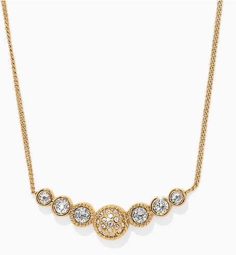 Illumina Celeste Bar Necklace (Gold)