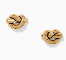 Interlok Single Knot Mini Earrings