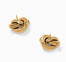 Interlok Single Knot Mini Earrings