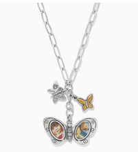 Forever Butterfly Locket Necklace
