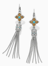 Mosaic Cerrillos Tassel Leverback Earrings