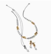 Interlok Single Knot Drops Collar Necklace