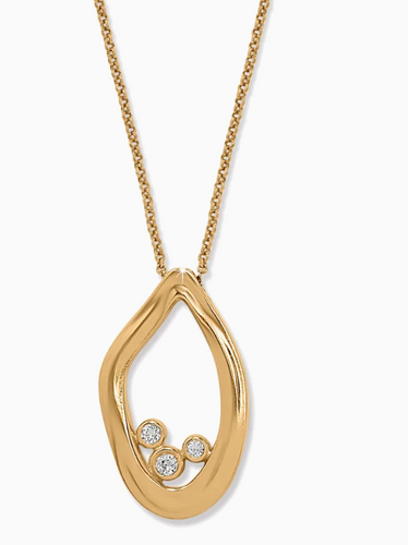 Cascade Lumina Necklace (Gold)