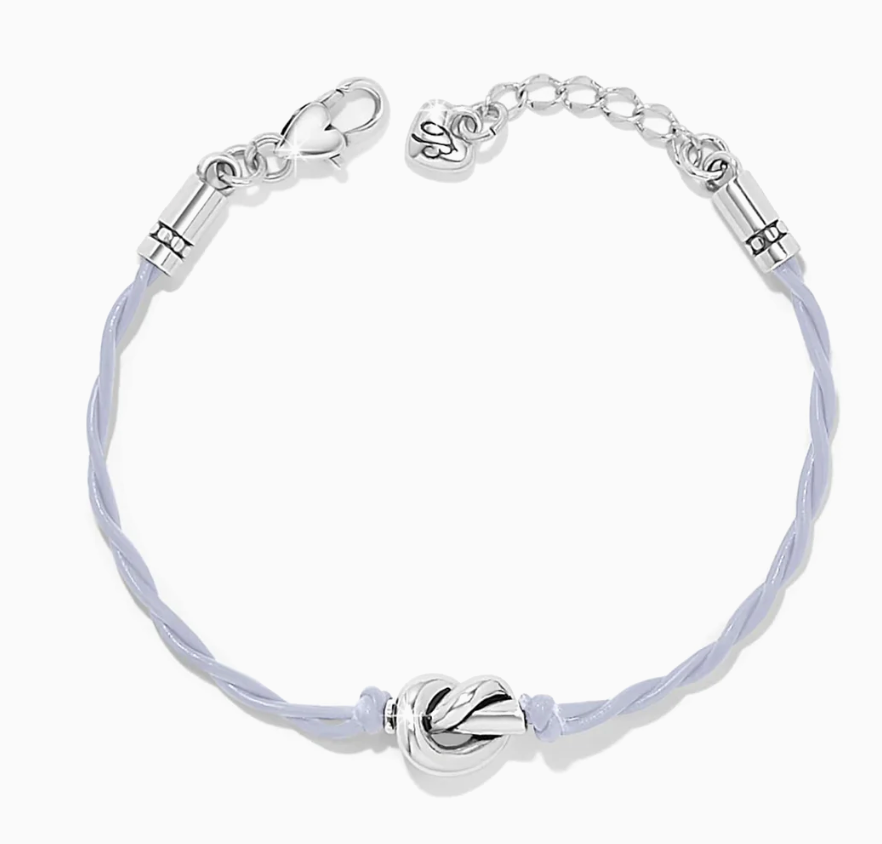 Interlok Single Knot Leather Bracelet