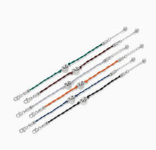 Interlok Single Knot Leather Bracelet