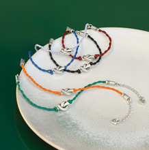 Interlok Single Knot Leather Bracelet