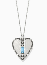Pretty Tough Gem Heart Necklace