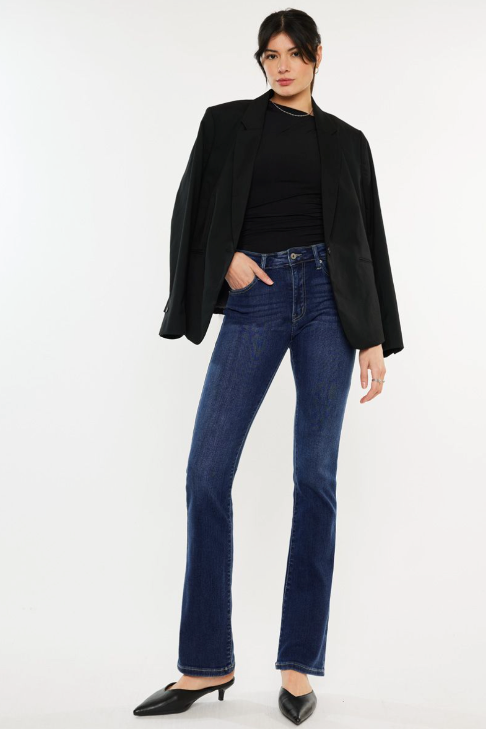 KanCan Eden High Rise Bootcut Jean (KC20004D)