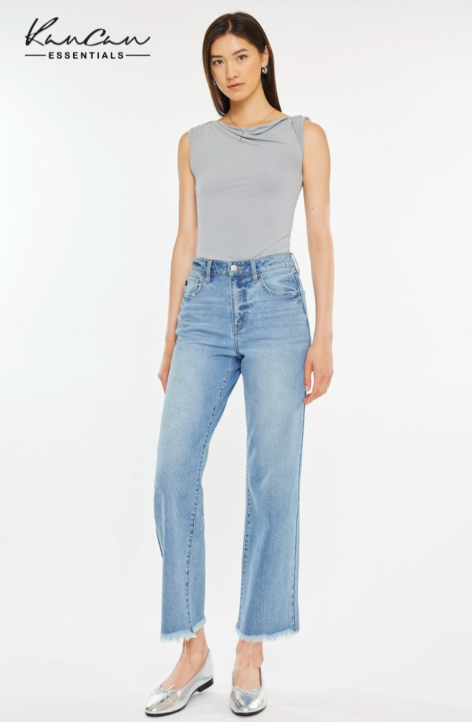 KanCan High Rise Slim Wide Leg (KC20059M)