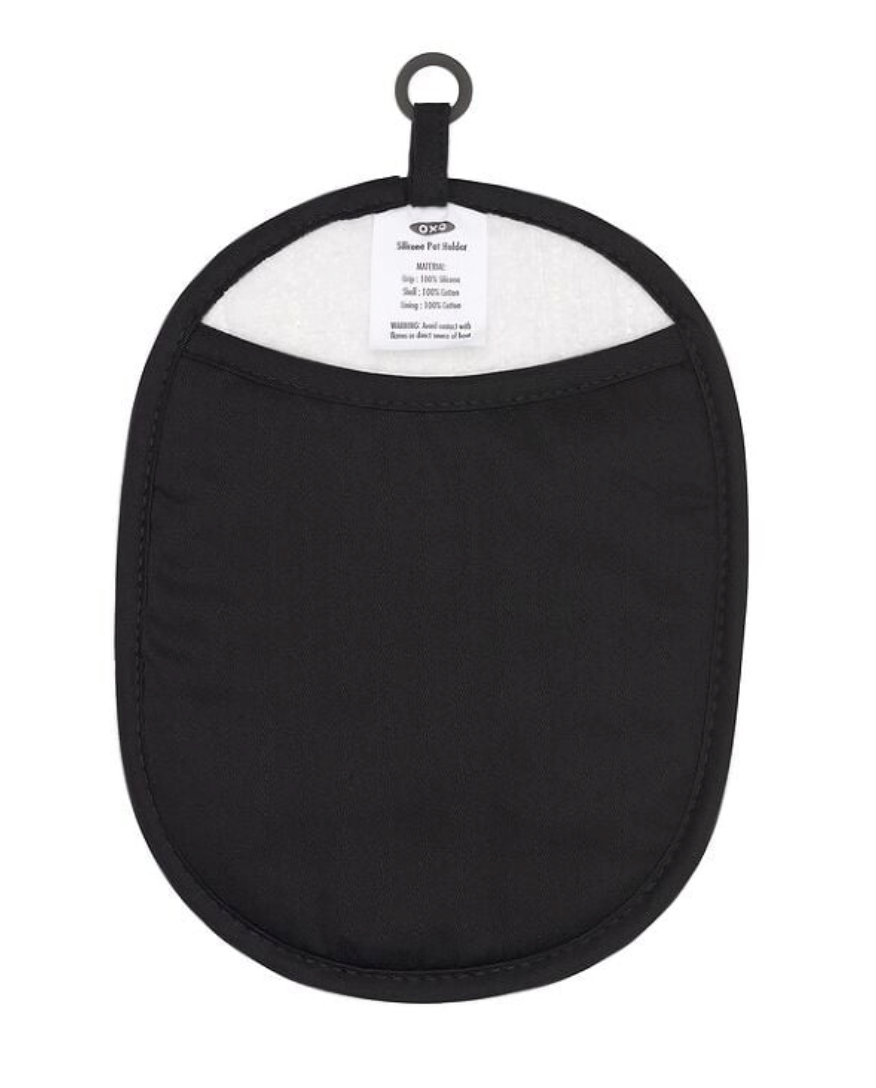 Silicone Pot Holder - Black