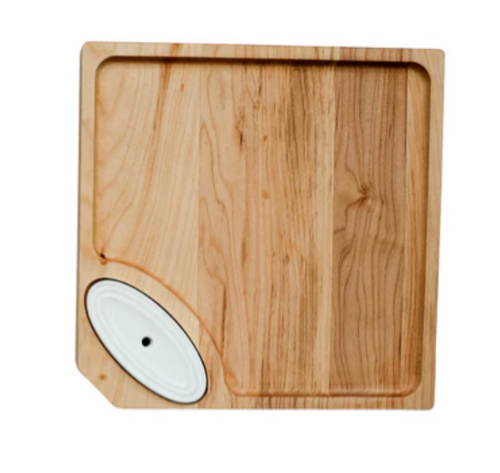 Maple Cheese Board (Groove)
