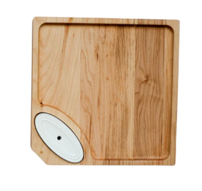 Maple Cheese Board (Groove)