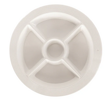Melamine Divided Dish Pinstripes (Updated)