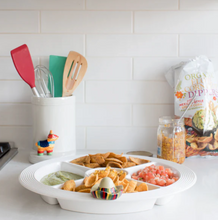 Melamine Divided Dish Pinstripes (Updated)