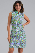 Sonia Sleeveless Mock Neck Dress