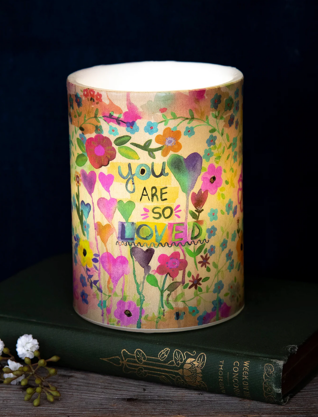 You are Loved Flameless Candle