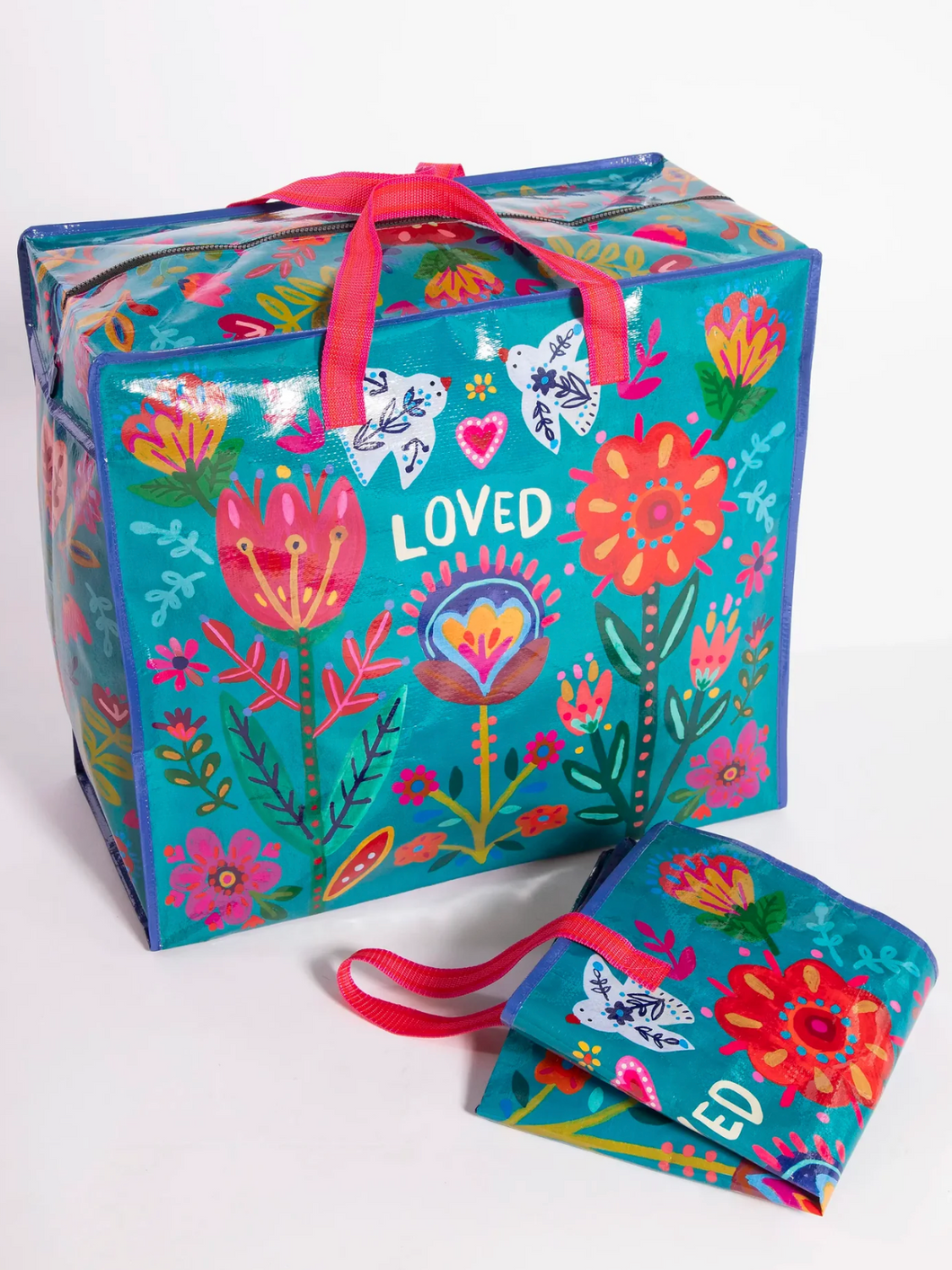 Loved Pack-It-All Zippered Tote