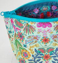 Small Recycled Reversible Zipper Pouch