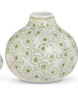 Green Bud Vases