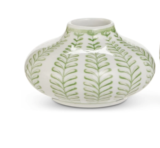 Green Bud Vases
