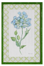 23.5" Azure Bloom Framed Print