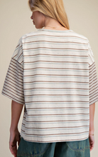 Easy Days Stripe Knit Top