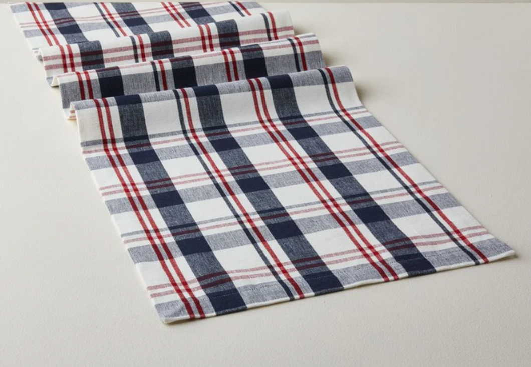 Sawyer Plaid Table Runner