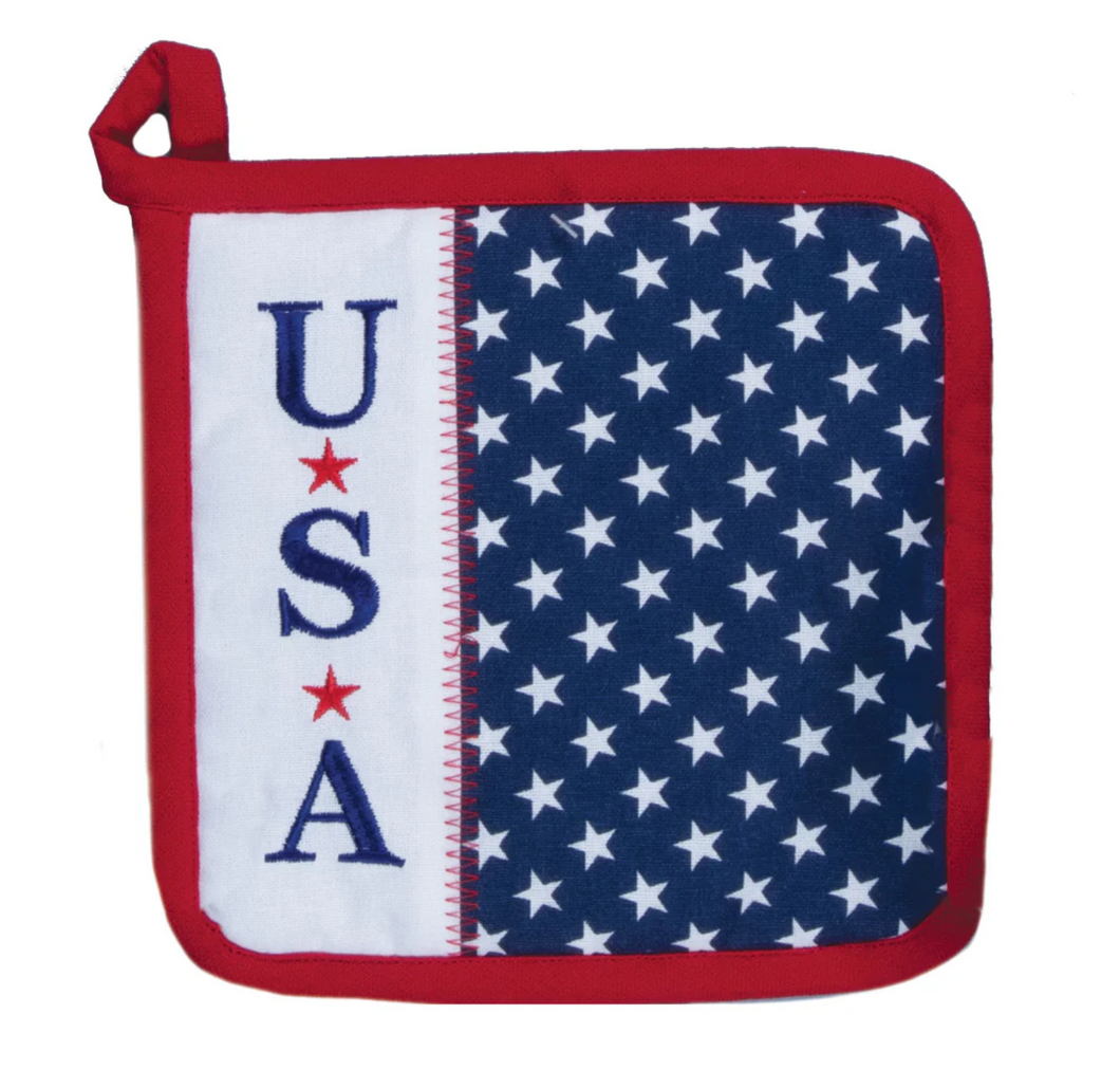 USA Stars Potholder