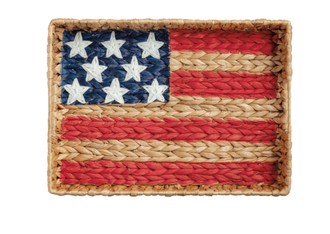Woven Flag Tray