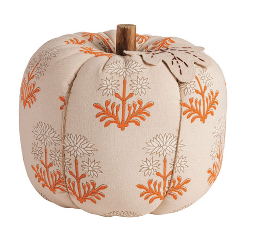 Large Stuffed Pumpkin