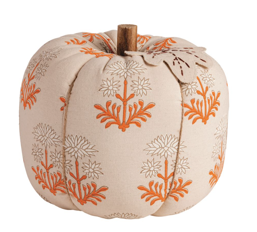 Large Stuffed Pumpkin