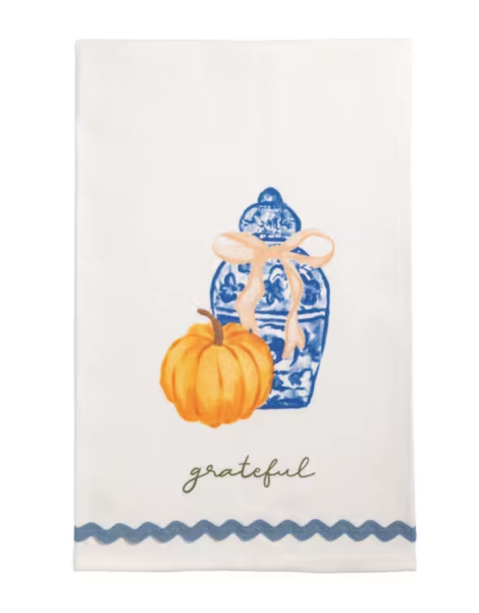 Grateful Topiary Towel