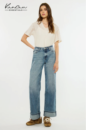 Lani Essentials 90's Low Rise Relaxed Straight (KC20159D)