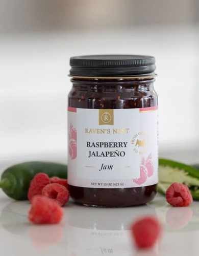 Raven's Original Raspberry Jalapeño Jam