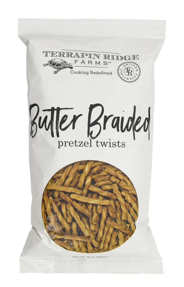 Butter Braided Pretzel Twists