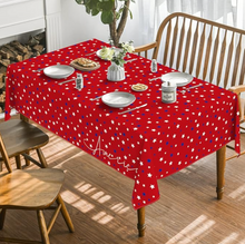 Patriotic Star Tablecloth 60x60 Inch