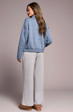 Quilted Lightweight Zip-Front Mock Neck Jacket