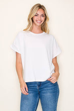 Round Neck Modal Basic Tee