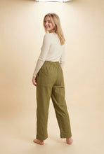 High-Waisted Wide-Leg Drawstring Pants