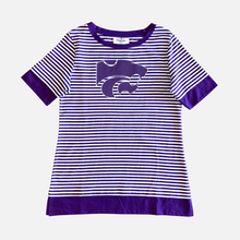 Kansas State Wildcats Striped Tee