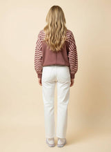 Striped Drop-Shoulder Pullover Shirt