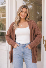 Open Front Dolman Sleeve Pocket Cardigan