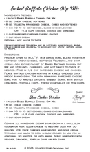 Artisan Kitchen- Baked Buffalo Chicken Dip Mix