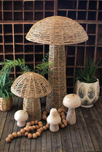 Woven Seagrass Mushrooms