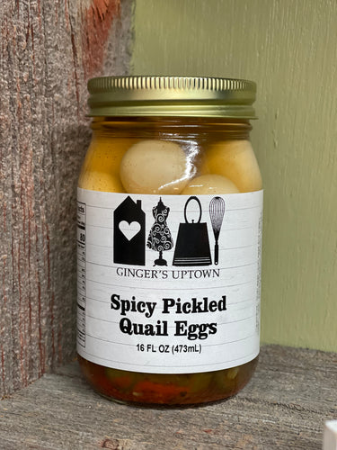 Spicy Pickled Quail Eggs