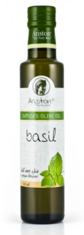 Basil Infused Olive Oil - Refillable Bottle