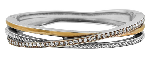 Neptune's Rings Narrow Hinged Bangle