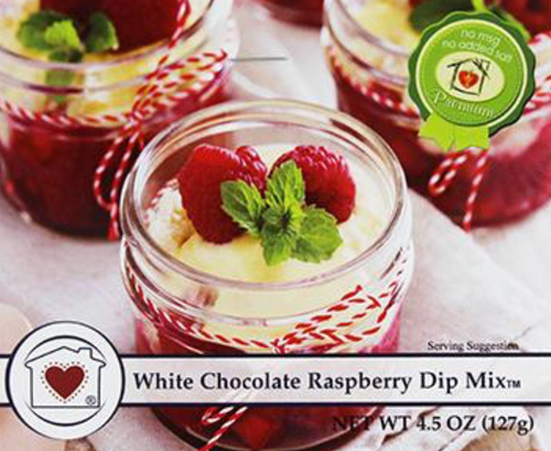 White Chocolate Raspberry Dip Mix