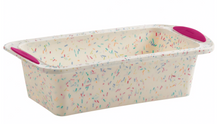 Structure Silicone Loaf Pan in White Confetti