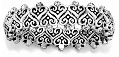 Alcazar Heart Stretch Bracelet